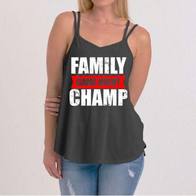 Family Game Night Champ Women's Strappy Tank