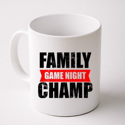 Family Game Night Champ Coffee Mug