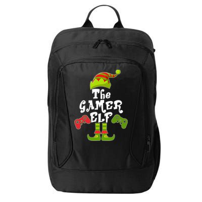 Family Matching Christmas The Gamer Elf City Backpack