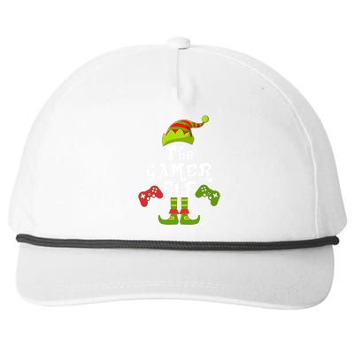 Family Matching Christmas The Gamer Elf Snapback Five-Panel Rope Hat