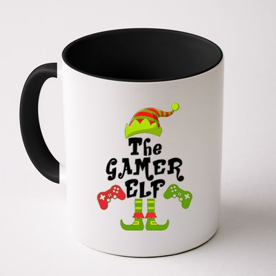 Family Matching Christmas The Gamer Elf Coffee Mug