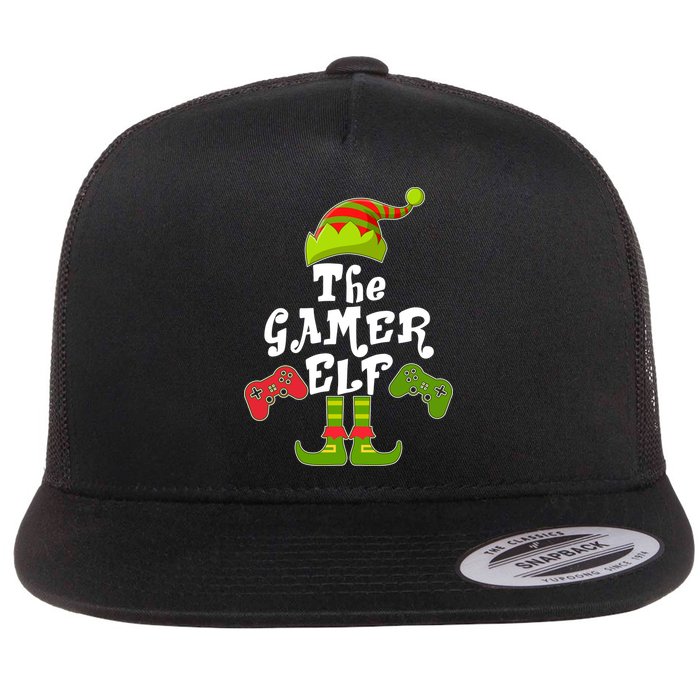 Family Matching Christmas The Gamer Elf Flatbill Hat