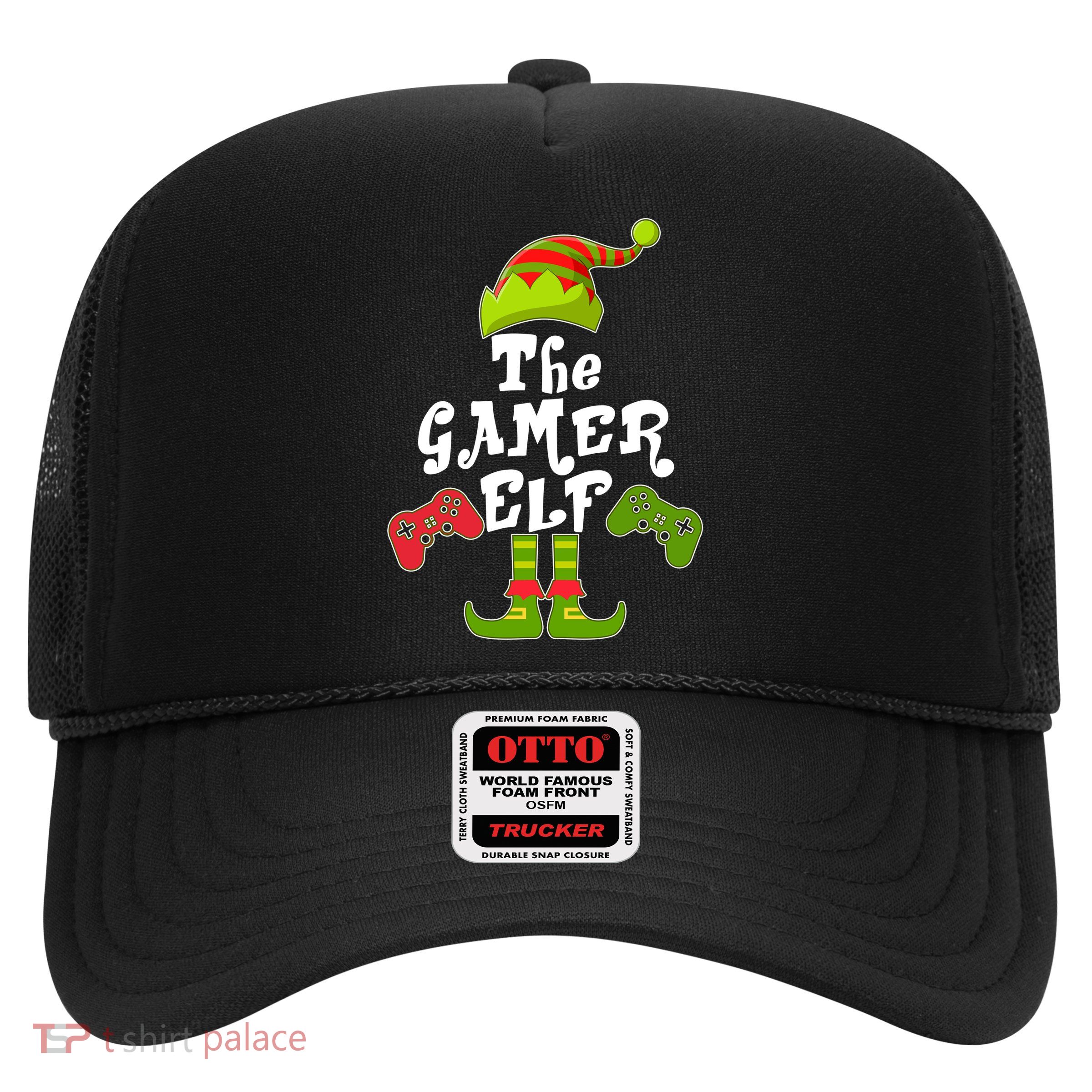 Family Matching Christmas The Gamer Elf Trucker Hat