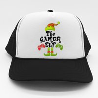 Family Matching Christmas The Gamer Elf Trucker Hat