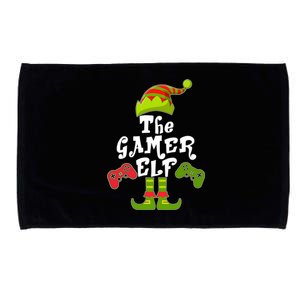 Family Matching Christmas The Gamer Elf Microfiber Hand Towel