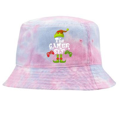 Family Matching Christmas The Gamer Elf Tie-Dyed Bucket Hat