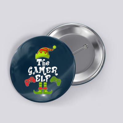 Family Matching Christmas The Gamer Elf Button