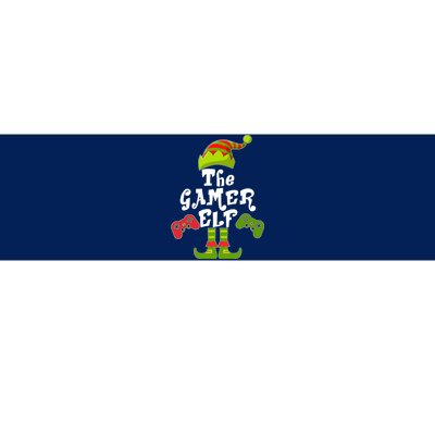 Family Matching Christmas The Gamer Elf Bumper Sticker