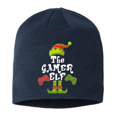 Family Matching Christmas The Gamer Elf Sustainable Beanie