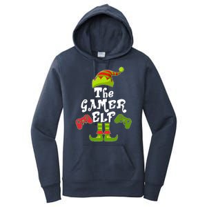 Family Matching Christmas The Gamer Elf Women's Pullover Hoodie