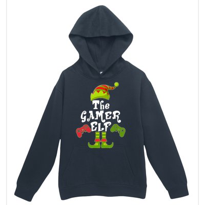 Family Matching Christmas The Gamer Elf Urban Pullover Hoodie