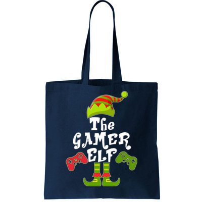 Family Matching Christmas The Gamer Elf Tote Bag