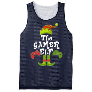 Family Matching Christmas The Gamer Elf Mesh Reversible Basketball Jersey Tank