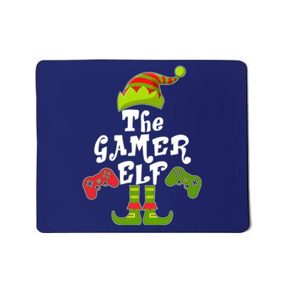 Family Matching Christmas The Gamer Elf Mousepad