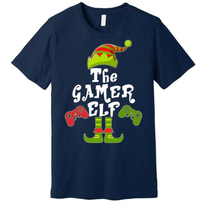 Family Matching Christmas The Gamer Elf Premium T-Shirt