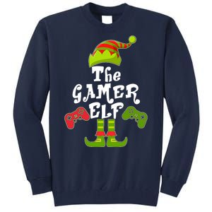 Family Matching Christmas The Gamer Elf Tall Sweatshirt