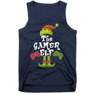 Family Matching Christmas The Gamer Elf Tank Top