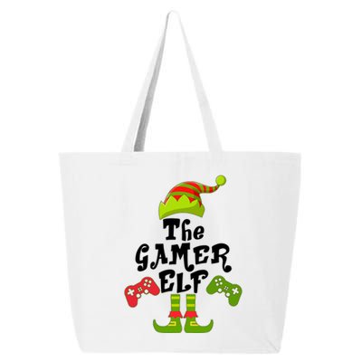 Family Matching Christmas The Gamer Elf 25L Jumbo Tote