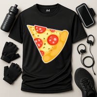 Family Matching Missing Pizza Slice Child Baby Performance Shirt
