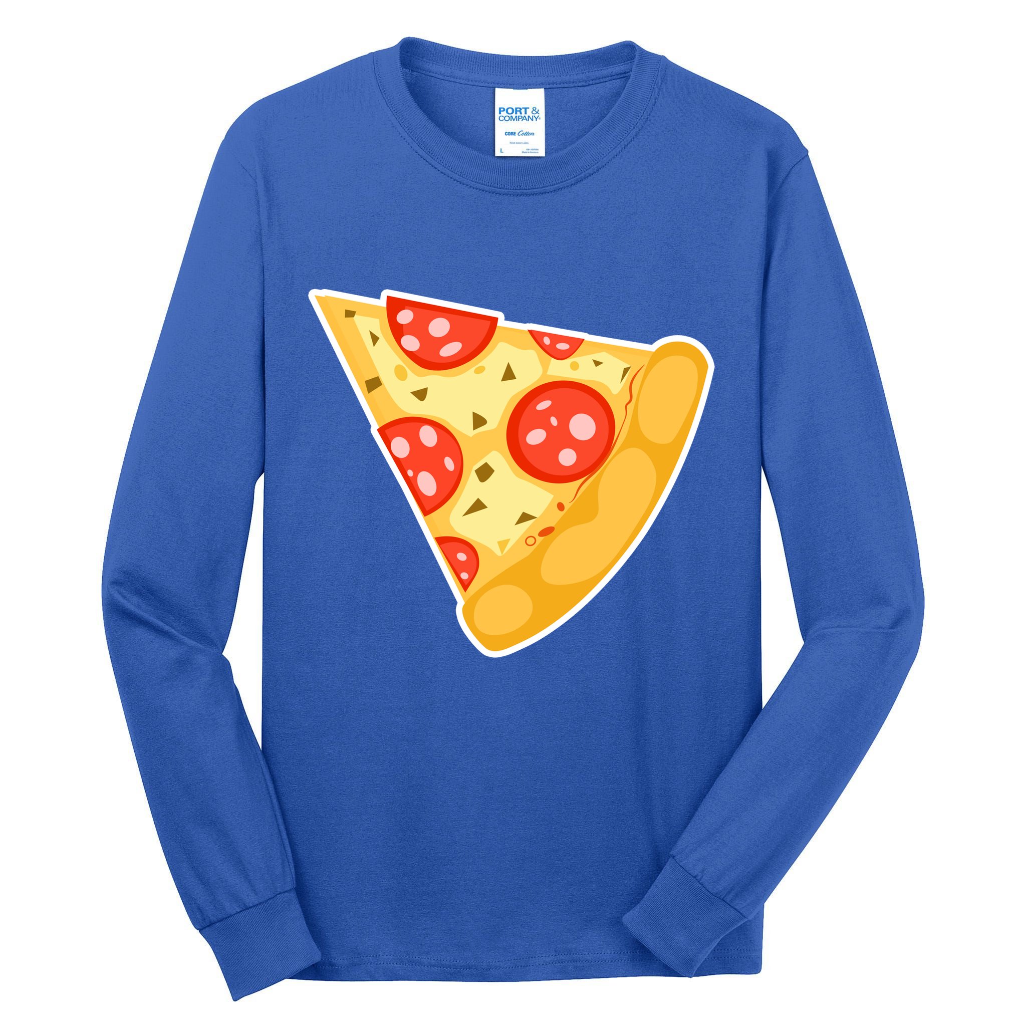 Family Matching Missing Pizza Slice Child Baby Tall Long Sleeve T-Shirt