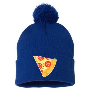 Family Matching Missing Pizza Slice Child Baby Pom Pom 12in Knit Beanie