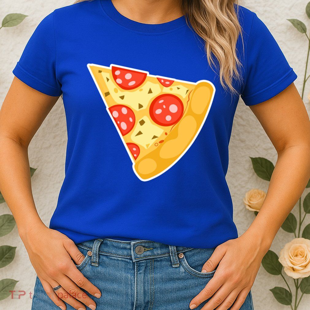 Family Matching Missing Pizza Slice Child Baby Womens T-Shirt