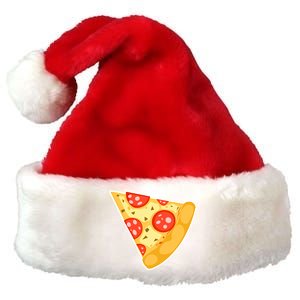 Family Matching Missing Pizza Slice Child Baby Premium Christmas Santa Hat