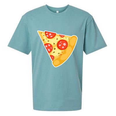 Family Matching Missing Pizza Slice Child Baby Sueded Cloud Jersey T-Shirt