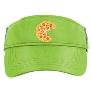 Family Matching Pizza With Missing Slice Parents Adult Drive Performance Visor