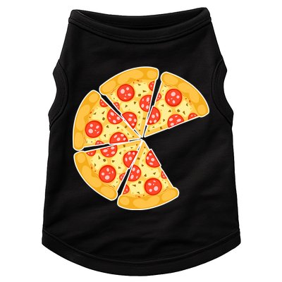 Family Matching Pizza With Missing Slice Parents Doggie Tank