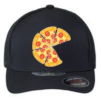 Family Matching Pizza With Missing Slice Parents Flexfit Unipanel Trucker Cap