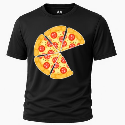 Family Matching Pizza With Missing Slice Parents Performance Shirt
