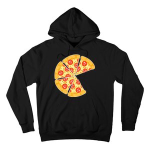 Family Matching Pizza With Missing Slice Parents Hoodie