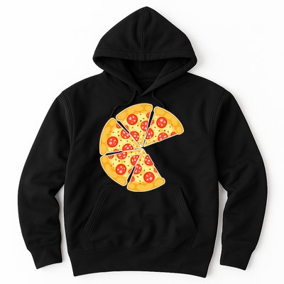 Family Matching Pizza With Missing Slice Parents Hoodie