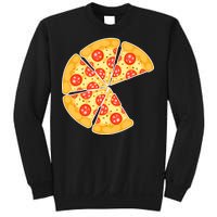 Family Matching Pizza With Missing Slice Parents Sweatshirt