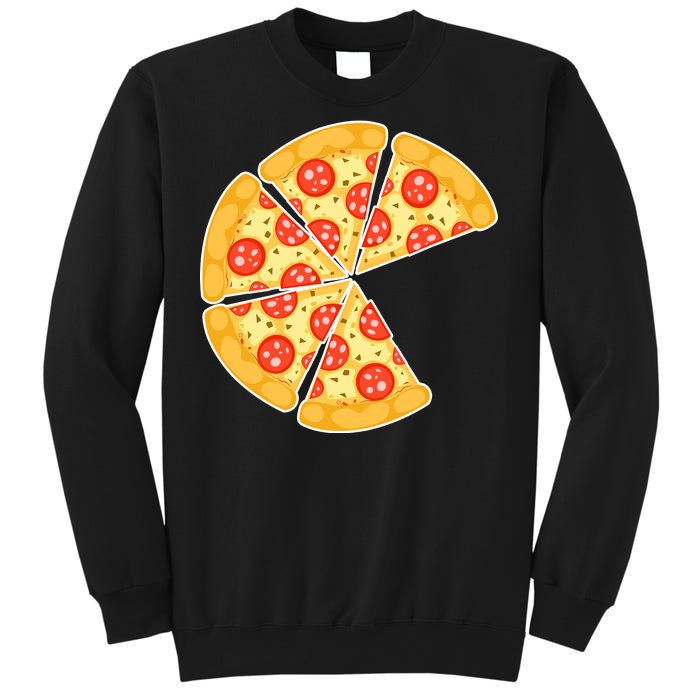 Family Matching Pizza With Missing Slice Parents Sweatshirt