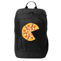Family Matching Pizza With Missing Slice Parents City Backpack
