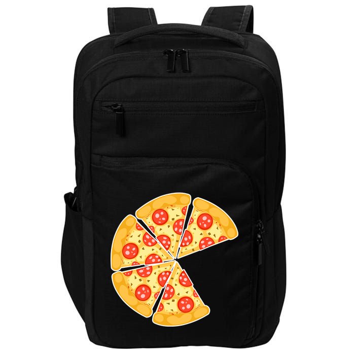 Family Matching Pizza With Missing Slice Parents Impact Tech Backpack