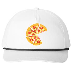 Family Matching Pizza With Missing Slice Parents Snapback Five-Panel Rope Hat