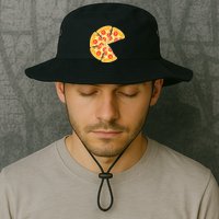 Family Matching Pizza With Missing Slice Parents Bucket Hat