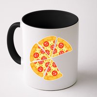 Family Matching Pizza With Missing Slice Parents Mug