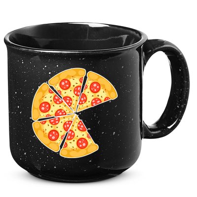 Family Matching Pizza With Missing Slice Parents 15oz Campfire Ceramic Mug