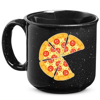 Family Matching Pizza With Missing Slice Parents 15oz Campfire Ceramic Mug