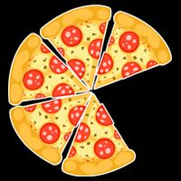 Family Matching Pizza With Missing Slice Parents Mousepad