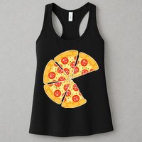 Family Matching Pizza With Missing Slice Parents Womens Tank Top