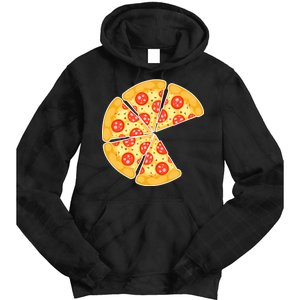 Family Matching Pizza With Missing Slice Parents Tie Dye Hoodie