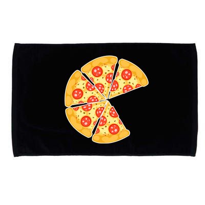 Family Matching Pizza With Missing Slice Parents Microfiber Hand Towel