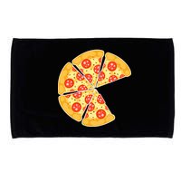 Family Matching Pizza With Missing Slice Parents Microfiber Hand Towel