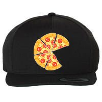 Family Matching Pizza With Missing Slice Parents Wool Snapback Cap