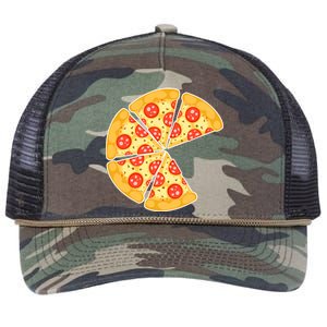 Family Matching Pizza With Missing Slice Parents Retro Rope Trucker Hat Cap